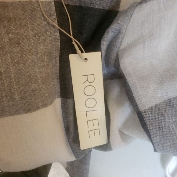 Roolee Gray and White A-Line Raglan 3/4 Sleeve XXS (5329) - Picture 7 of 9